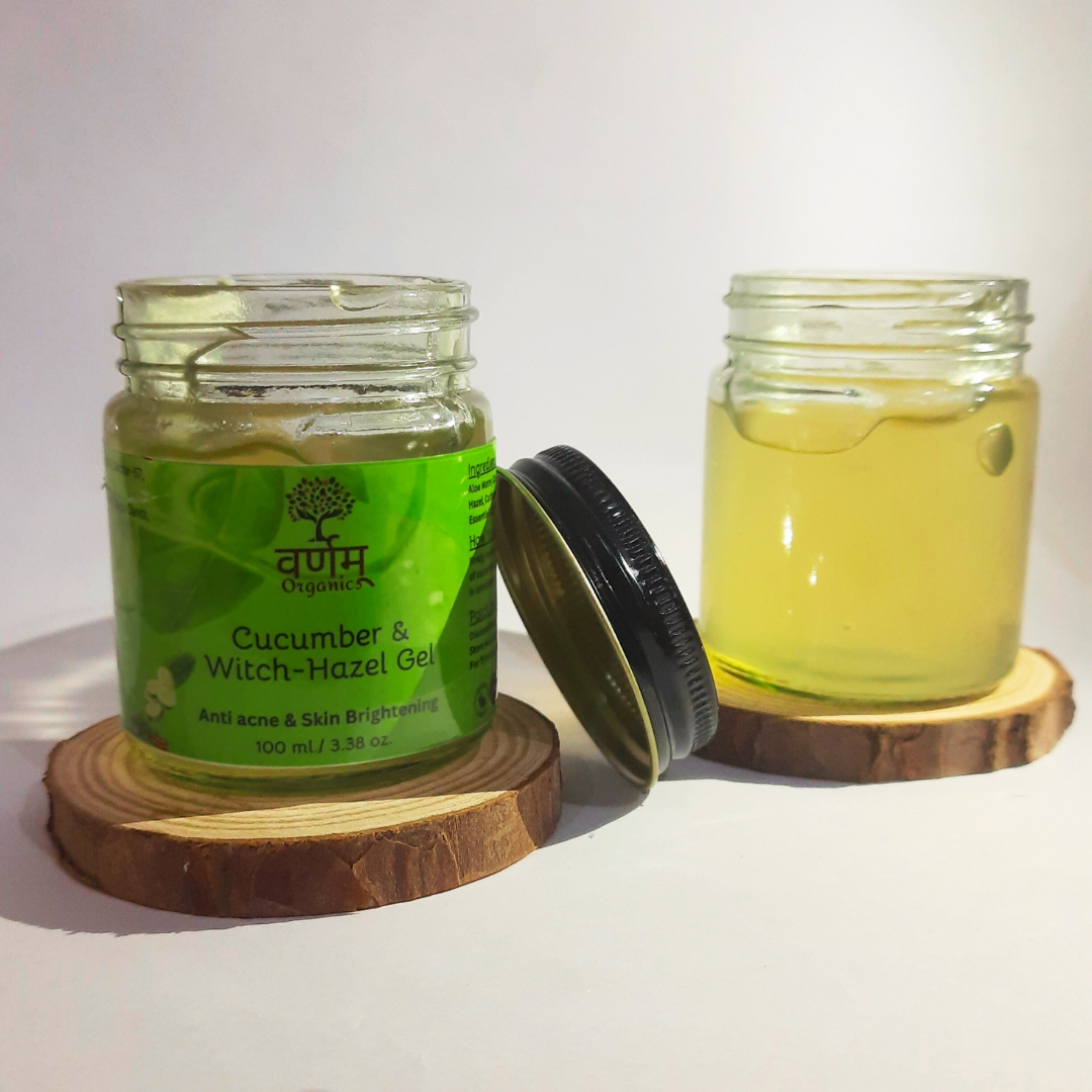 Cucumber, Ashwagandha & Witch-Hazel Face Gel (100g)