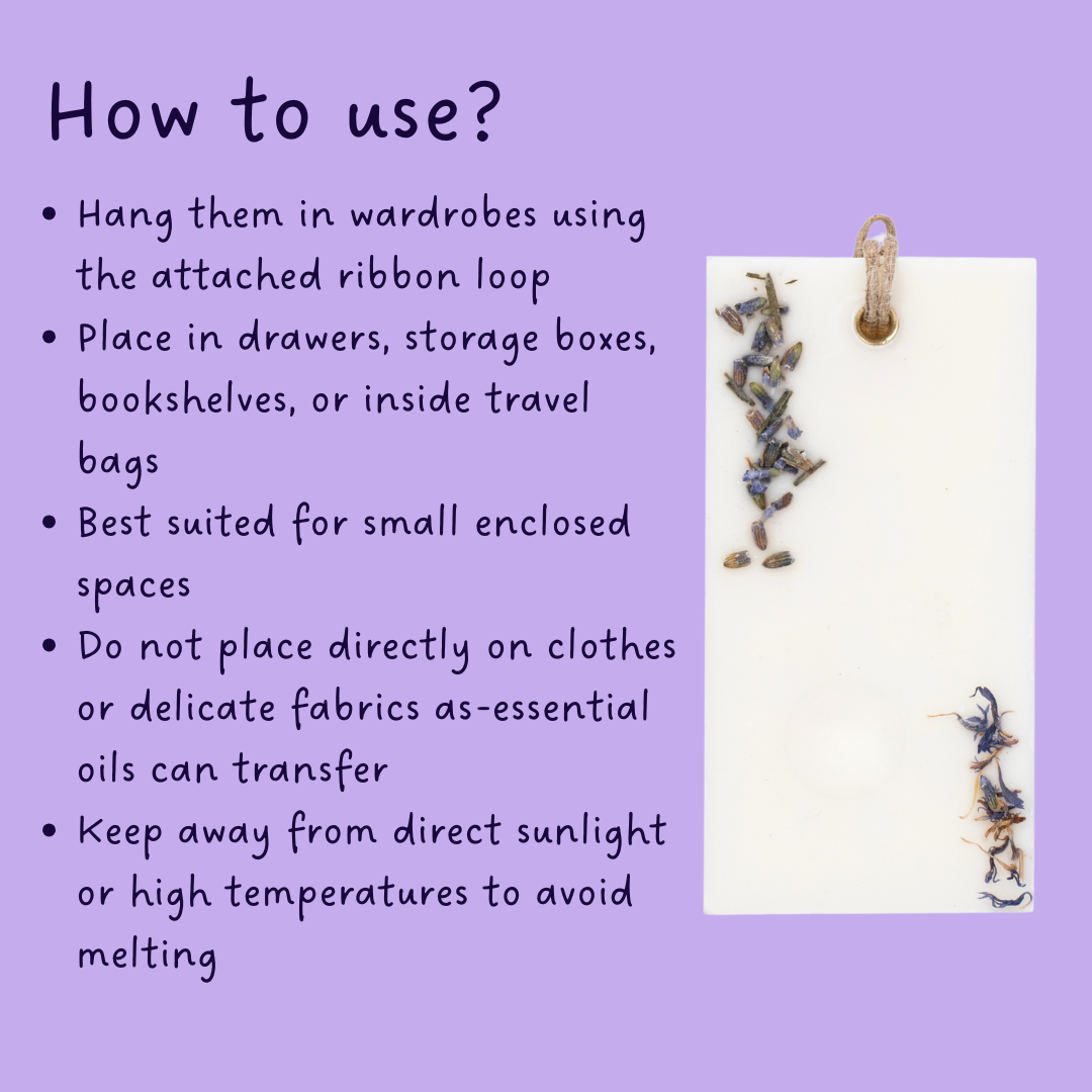 Fragrant Wax Tablet -Lavender