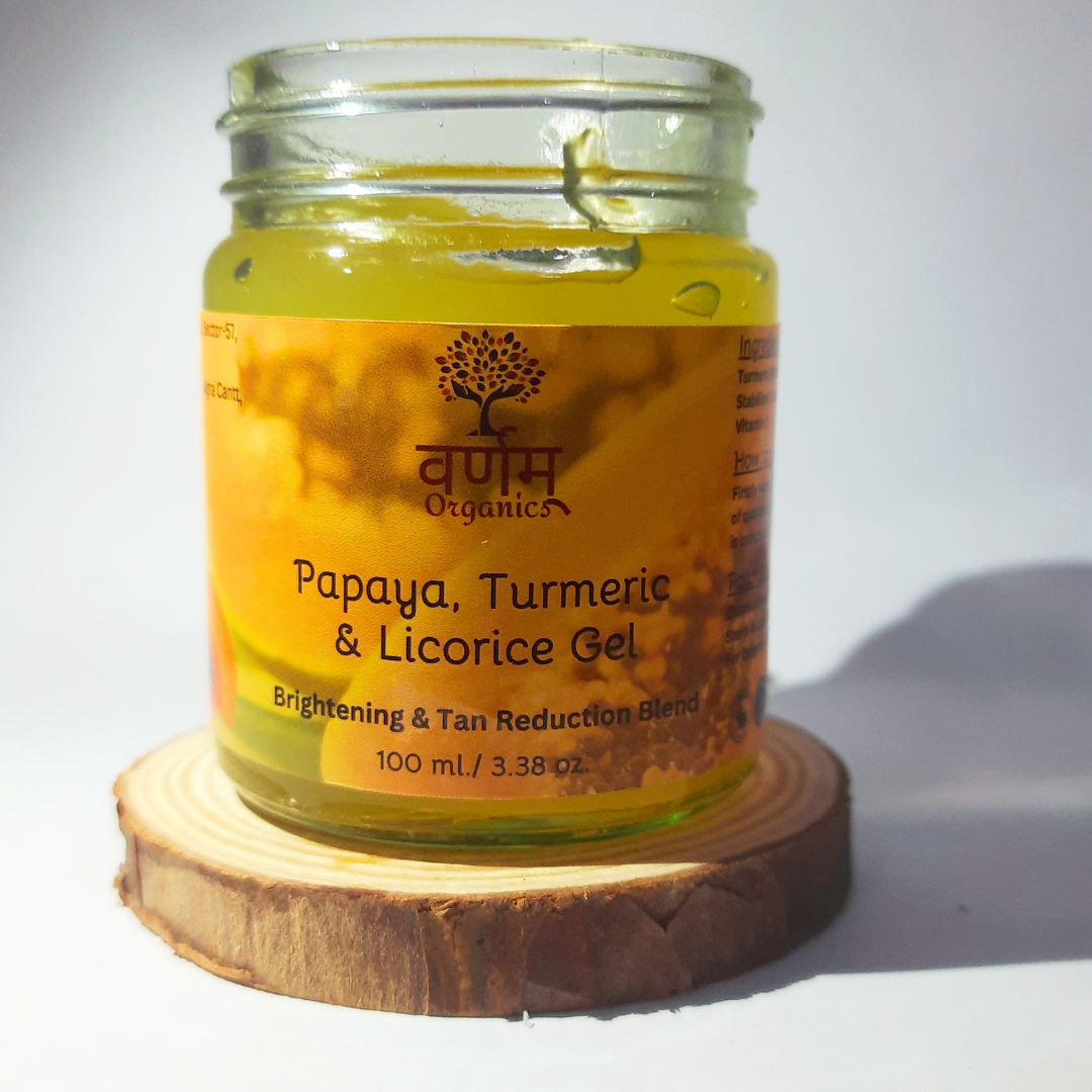 Papaya, Licorice & Turmeric Face Gel (100g)