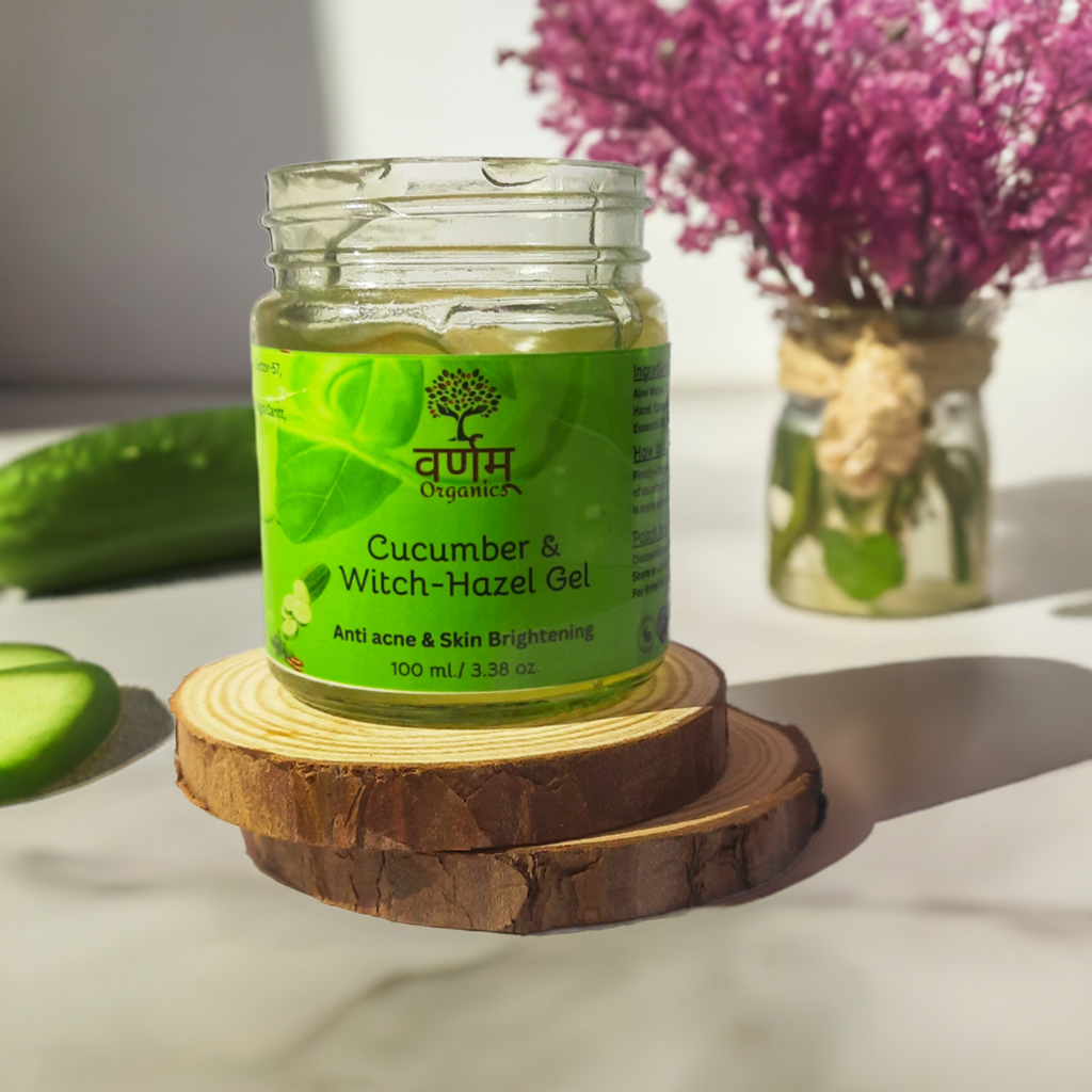 Cucumber, Ashwagandha & Witch-Hazel Face Gel (100g)
