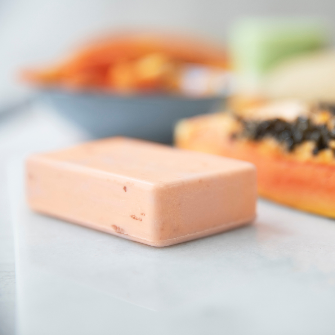 Papaya & Cucumber Handmade Body Soap