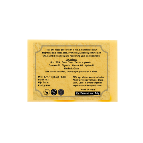 Besan & Haldi Handmade Body Soap