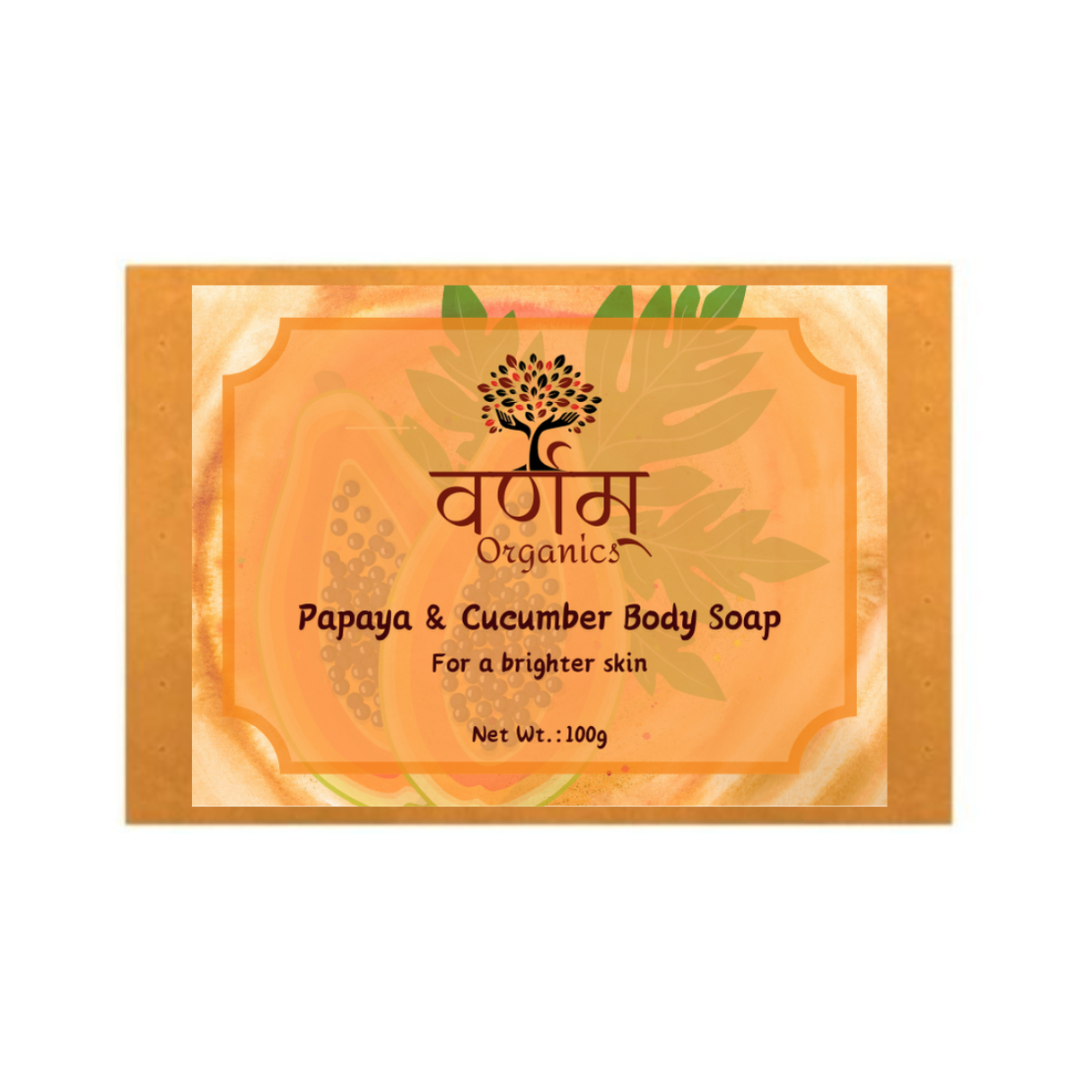 Papaya & Cucumber Handmade Body Soap