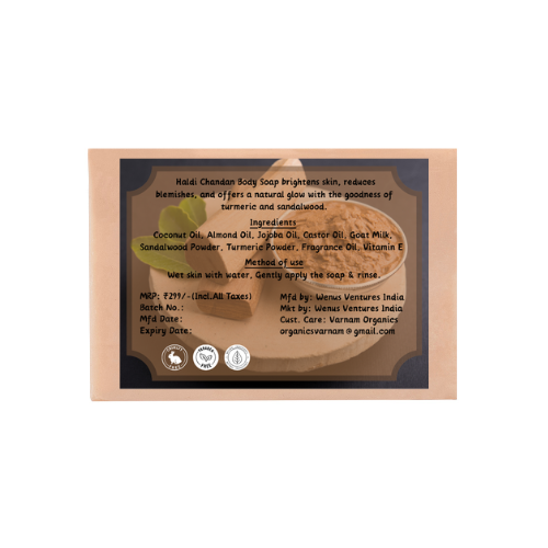 Haldi Chandan Handmade Body Soap