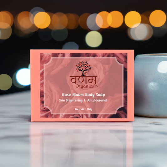 Rose Bloom Handmade Body Soap(Triple Butter Soap)
