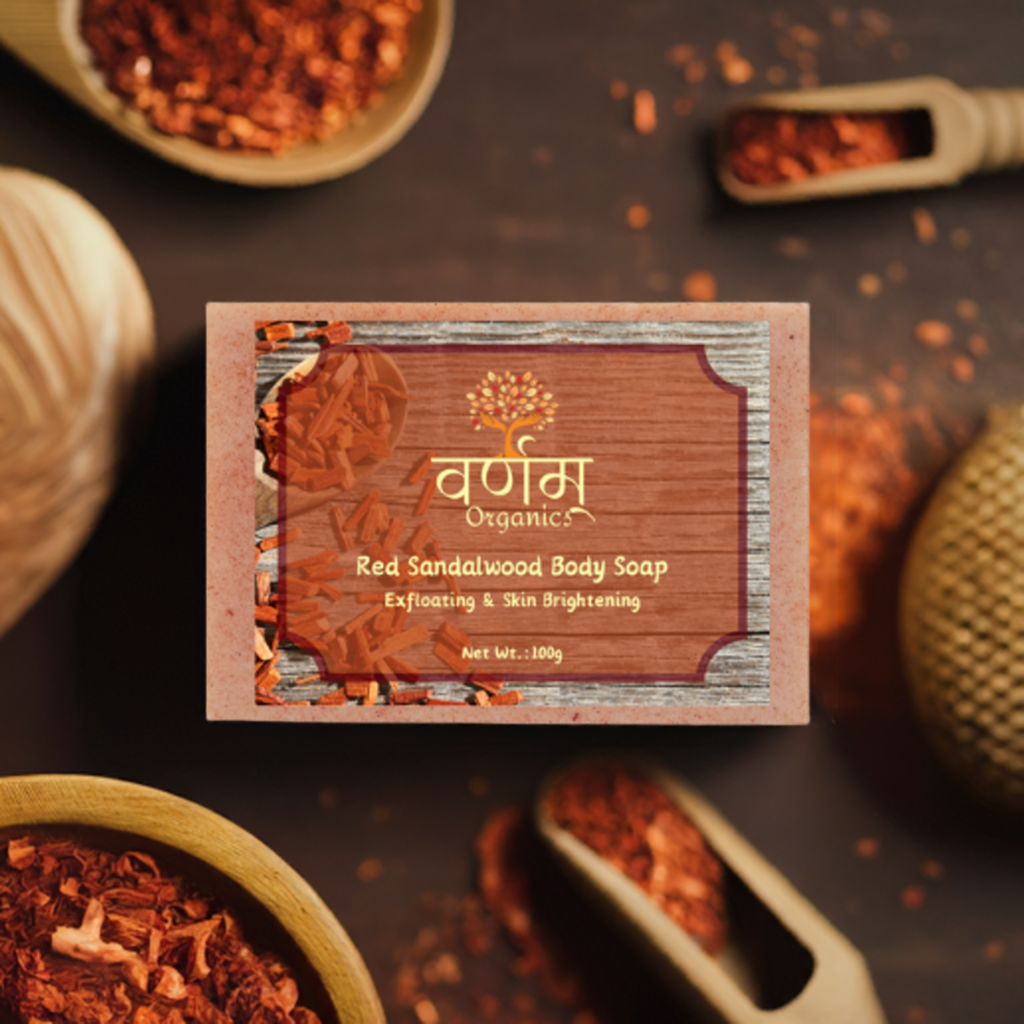 Red Sandalwood Handmade Body Soap